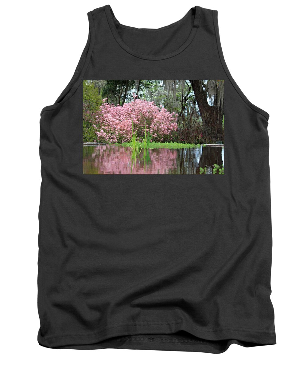 Spring Tank Top featuring the photograph Spring Pink by Suzanne Gaff