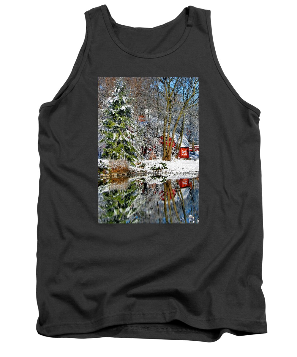Winter Tank Top featuring the photograph Supersweet by Kristin Elmquist