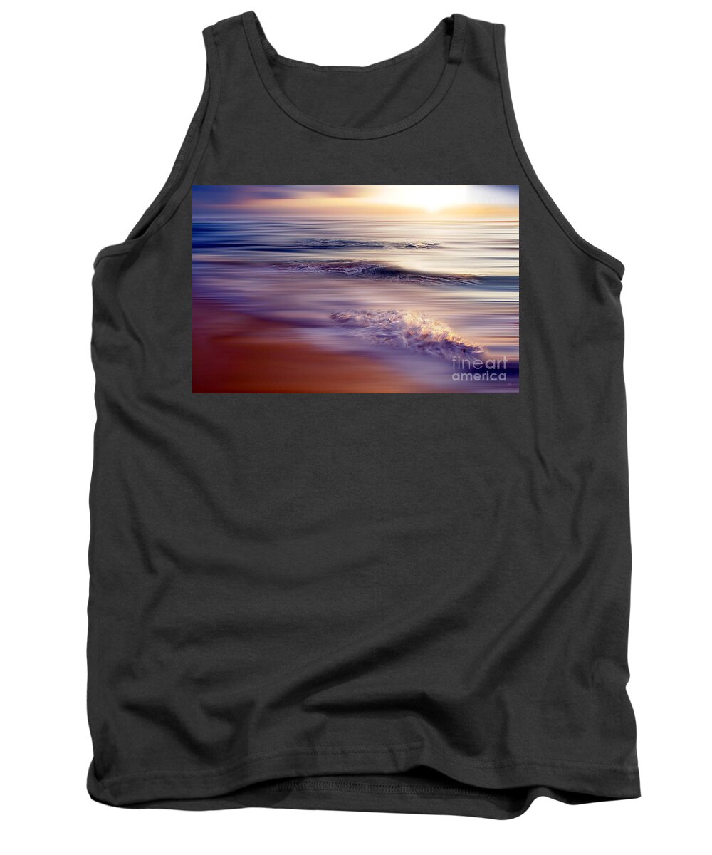 Sea Tank Top featuring the photograph Violet Dream by Hannes Cmarits
