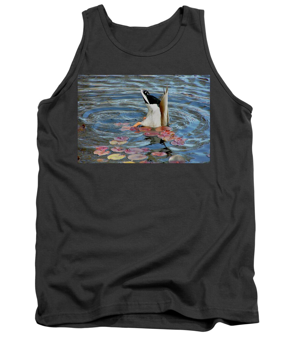 Duck Tank Top featuring the photograph Vulnerable Assets by S Paul Sahm