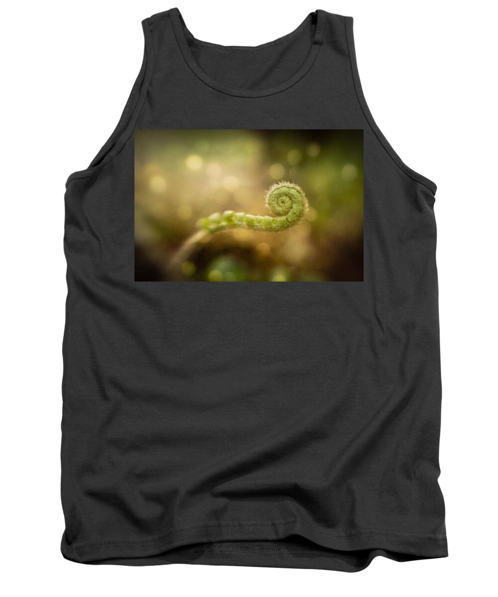 Spring Tank Top featuring the photograph Waiting to Unwind by Joye Ardyn Durham
