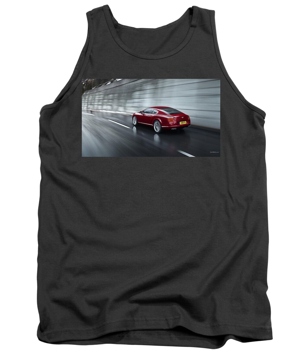 2013 Bentley Continental V8 Range Tank Top featuring the photograph 2013 Bentley Continental V8 Range #1 by Jackie Russo