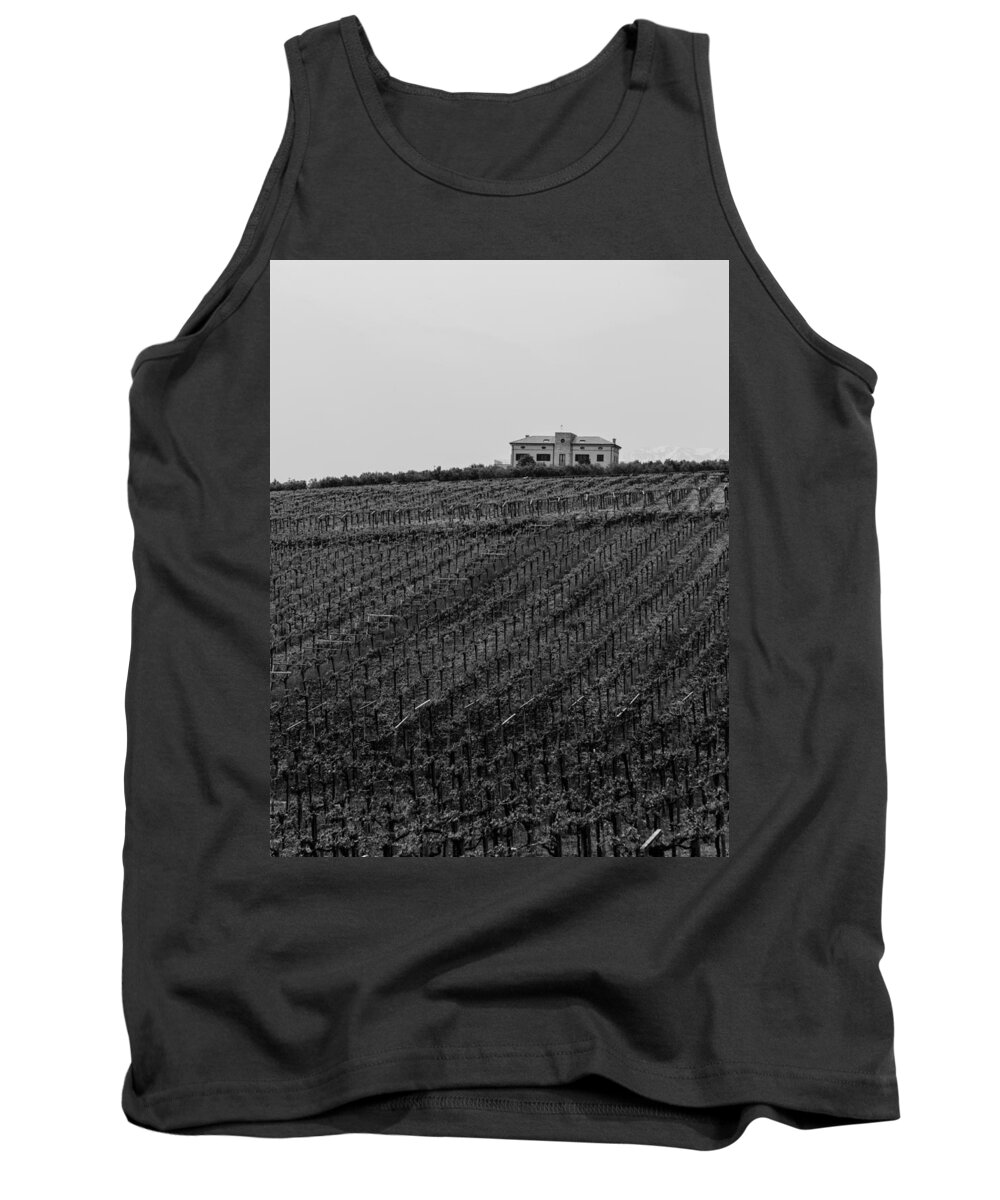 Wineyard Tank Top featuring the photograph An italian farm in Abruzzo #1 by AM FineArtPrints