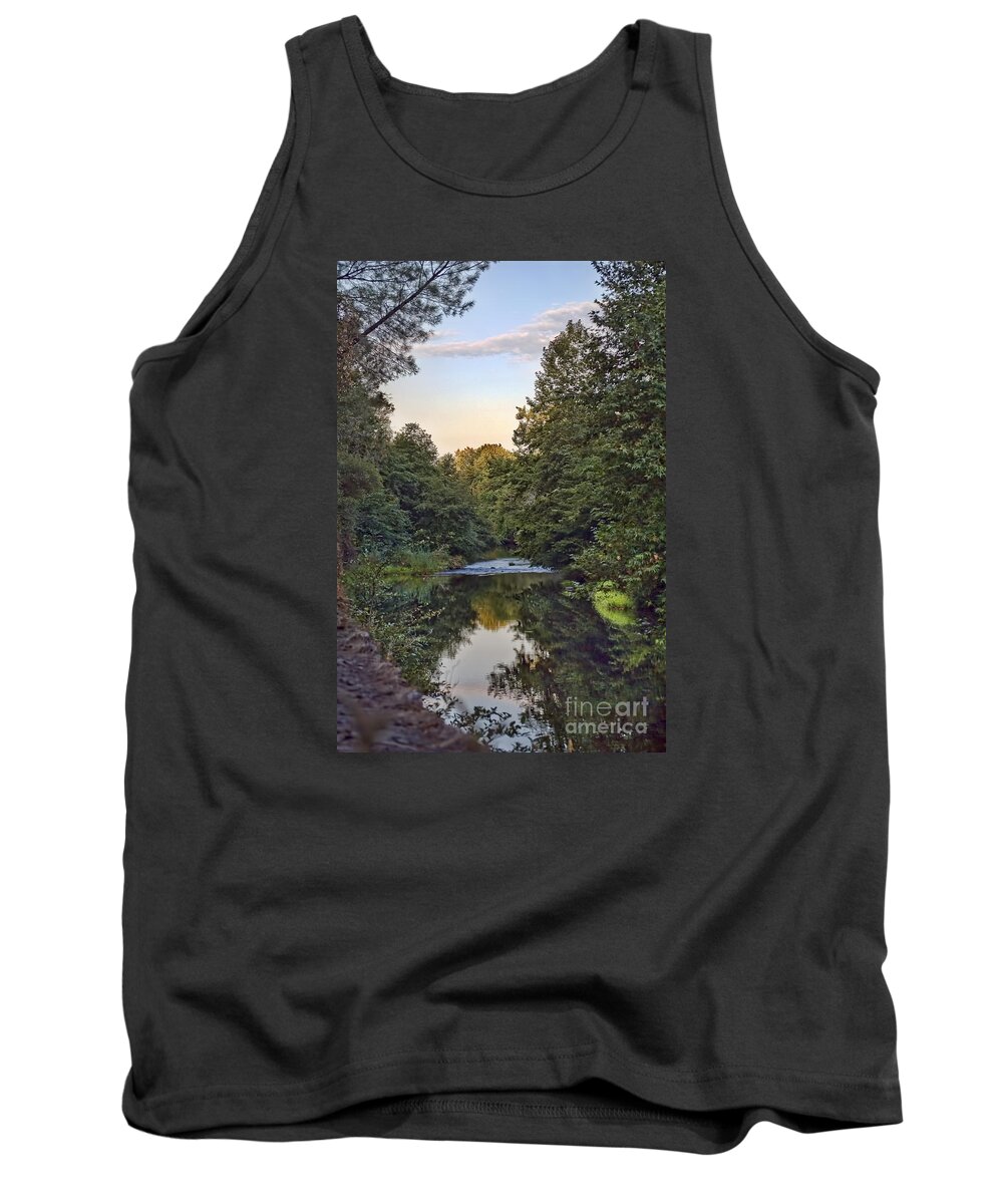 Landscape Tank Top featuring the photograph Big Chico Creek #2 by Richard Verkuyl