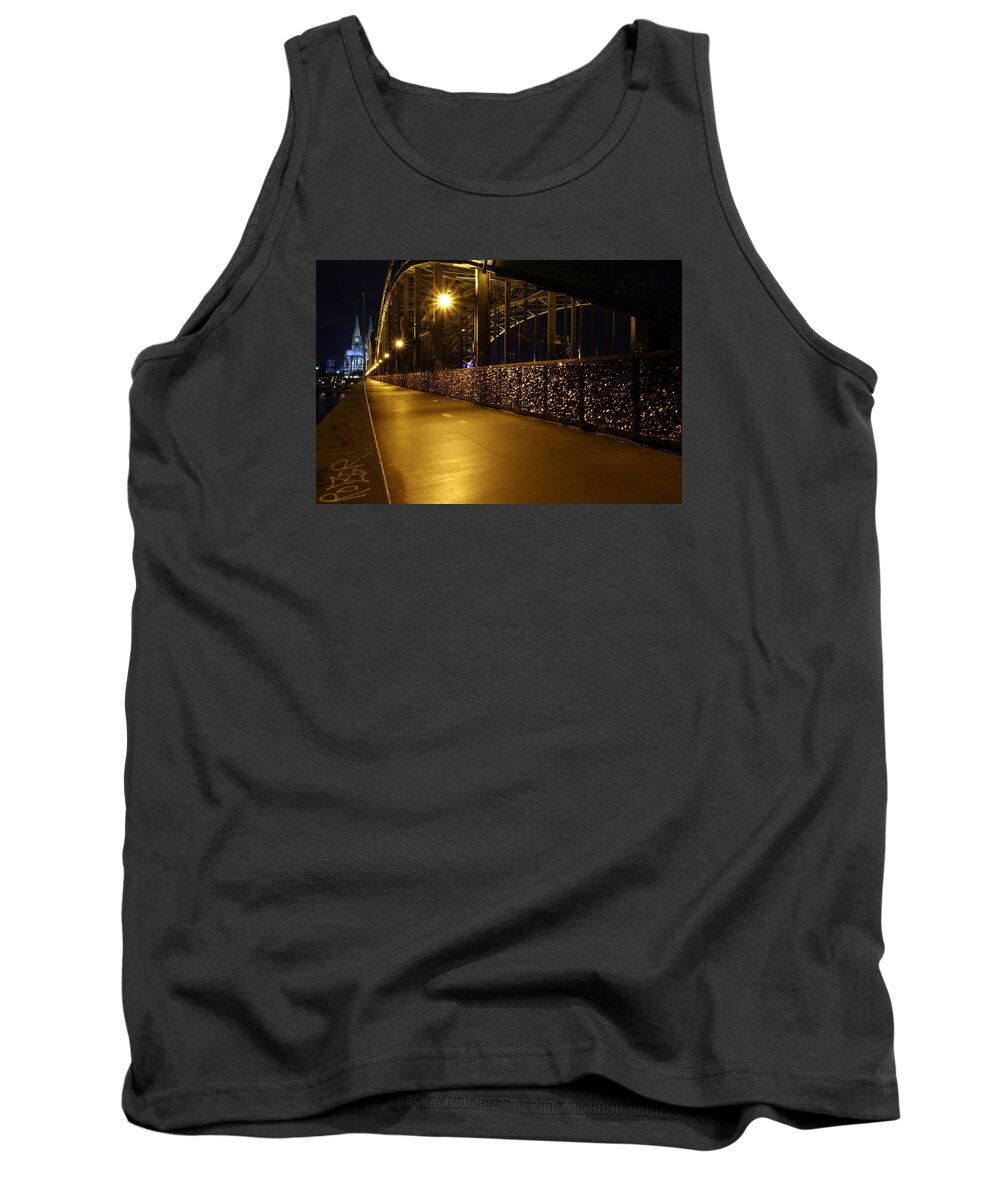 Cologne Germany Tank Top featuring the photograph Cologne Germany #1 by Paul James Bannerman