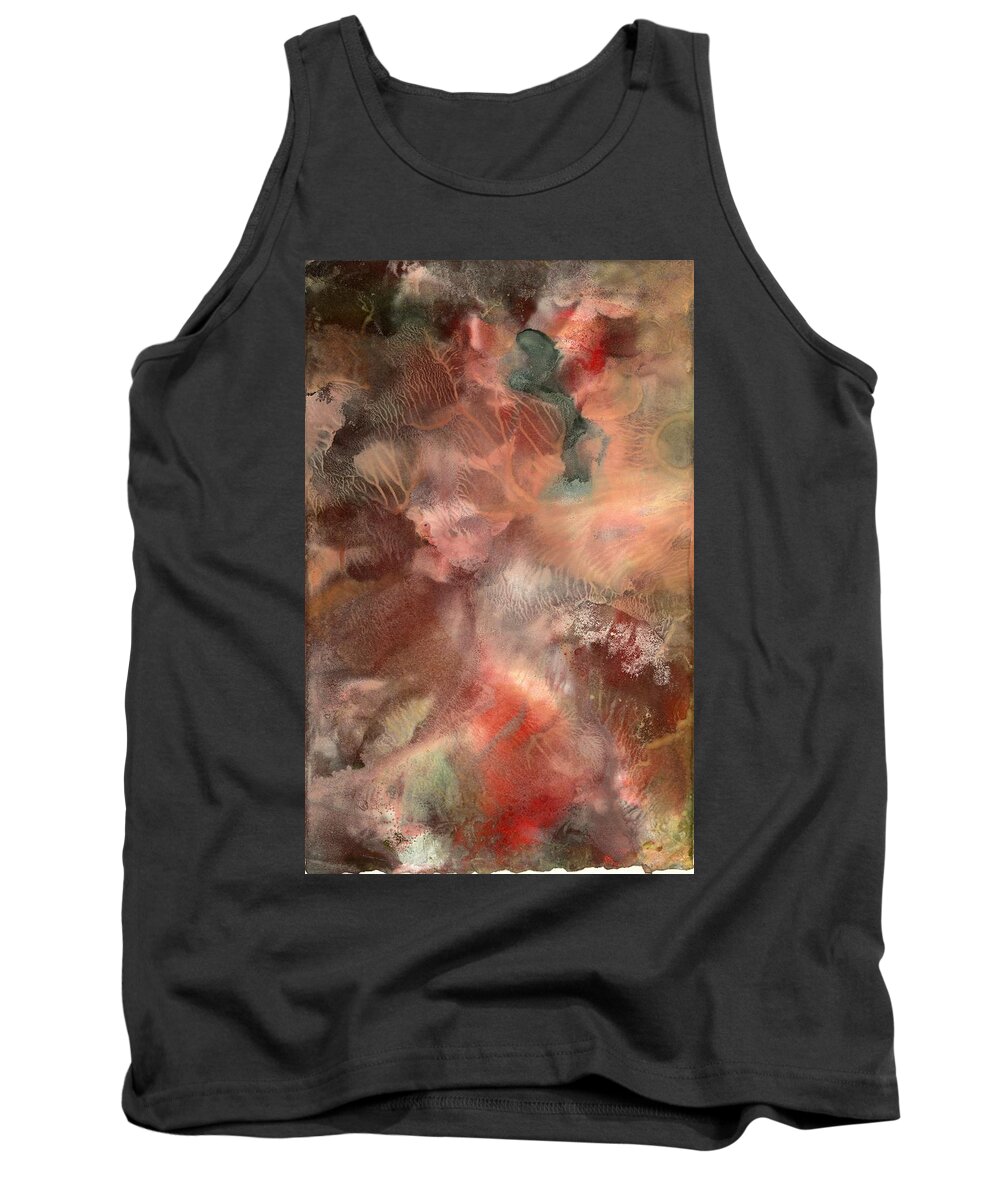  Tank Top featuring the painting Emotional Opening #1 by Sperry Andrews