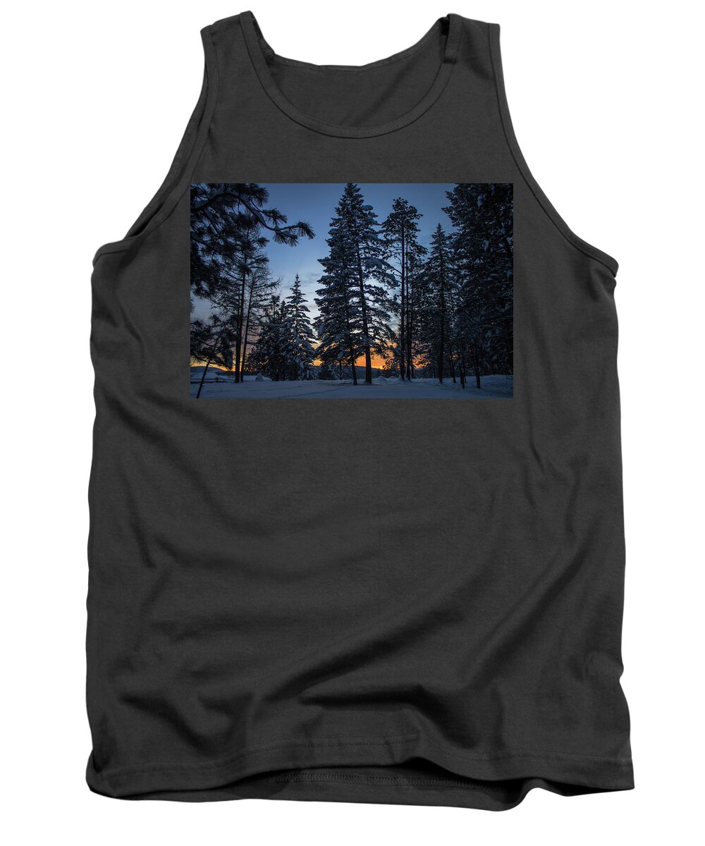 Bc Tank Top featuring the photograph Evening #1 by Thomas Nay