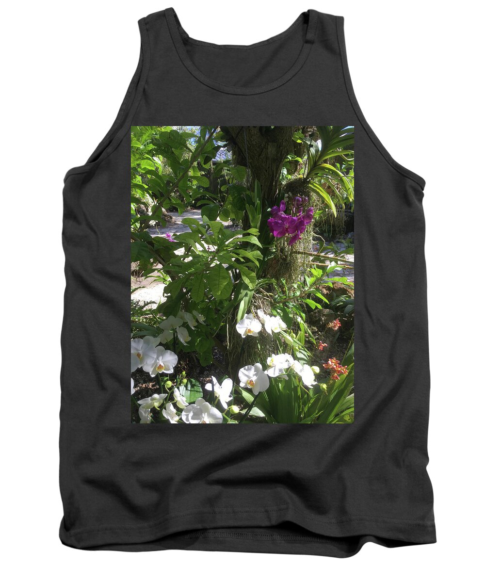 Flowers Tank Top featuring the photograph Flowers in Paradise #3 #1 by Susan Grunin