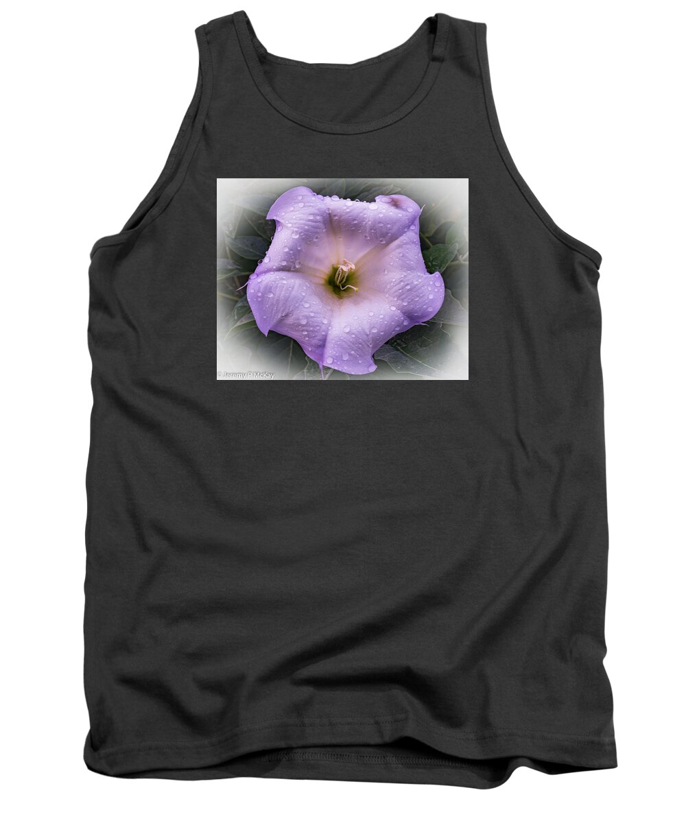 Mission Trails Tank Top featuring the photograph Freshly Showered #1 by Jeremy McKay