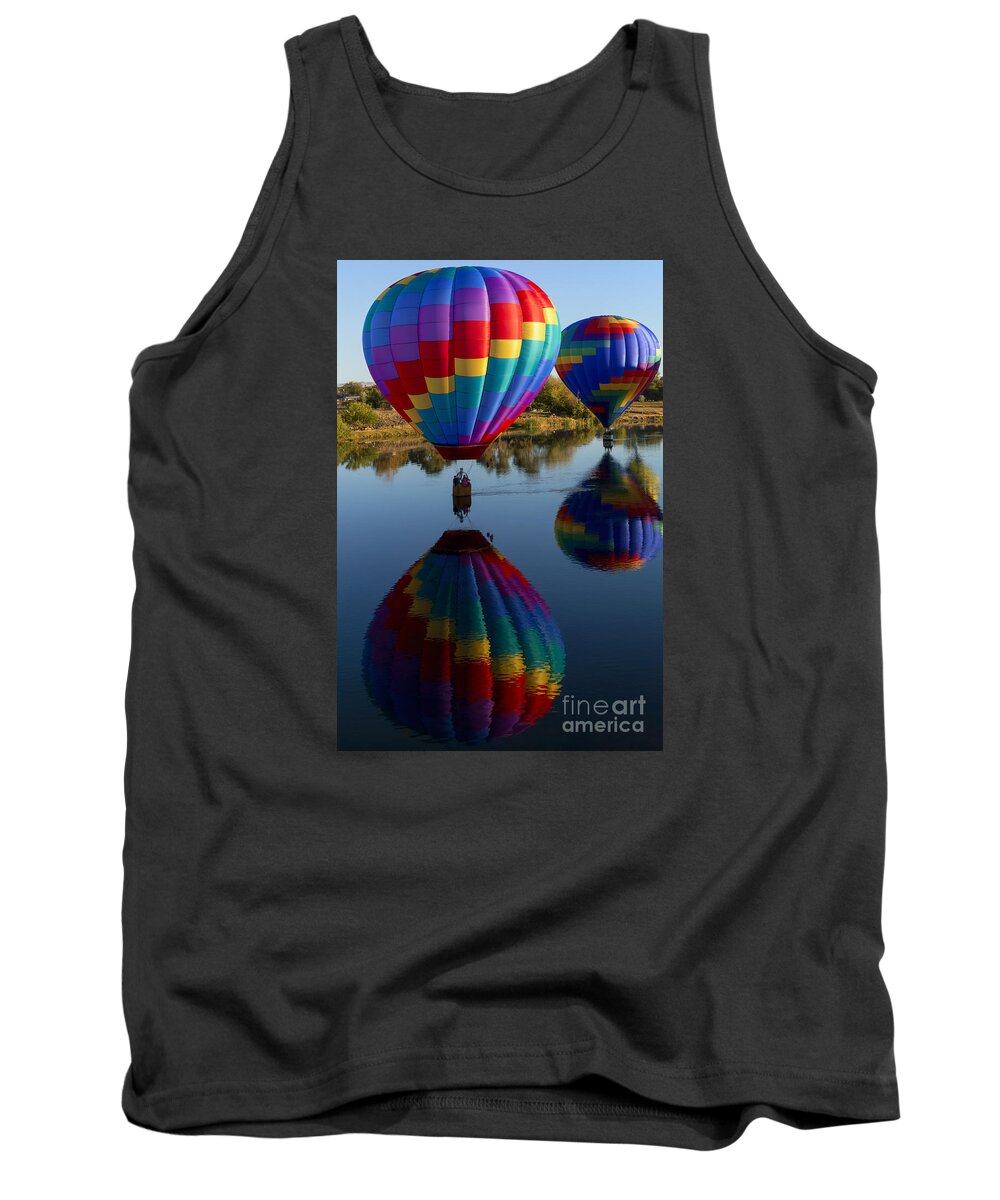 Balloons Tank Top featuring the photograph Making Waves #2 by Michael Dawson