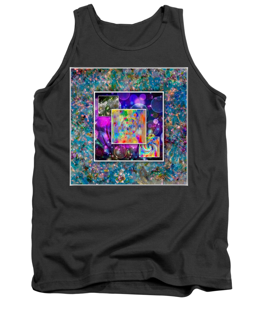 Tapestry Tank Top featuring the painting Tapestry #1 by Don Wright