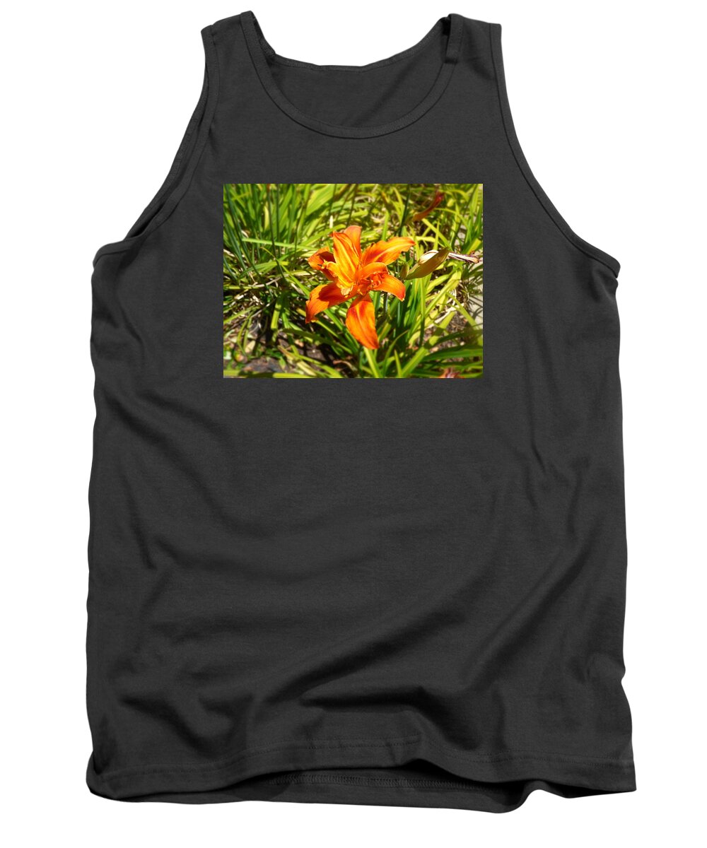 Flower Tank Top featuring the photograph Sounds Of Summer #13 by Paul Stanner