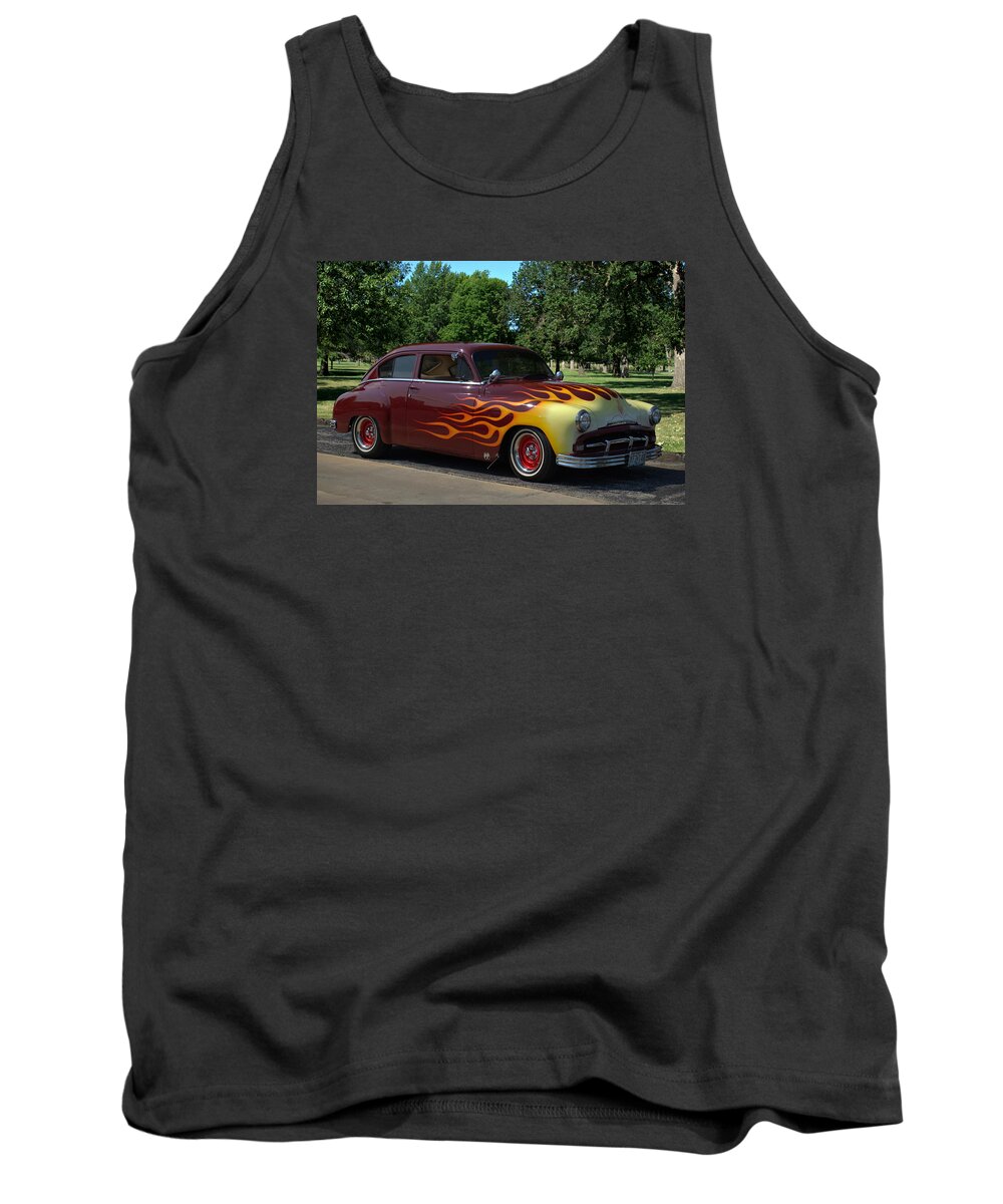 1952 Tank Top featuring the photograph 1952 Plymouth Concord Custom by Tim McCullough