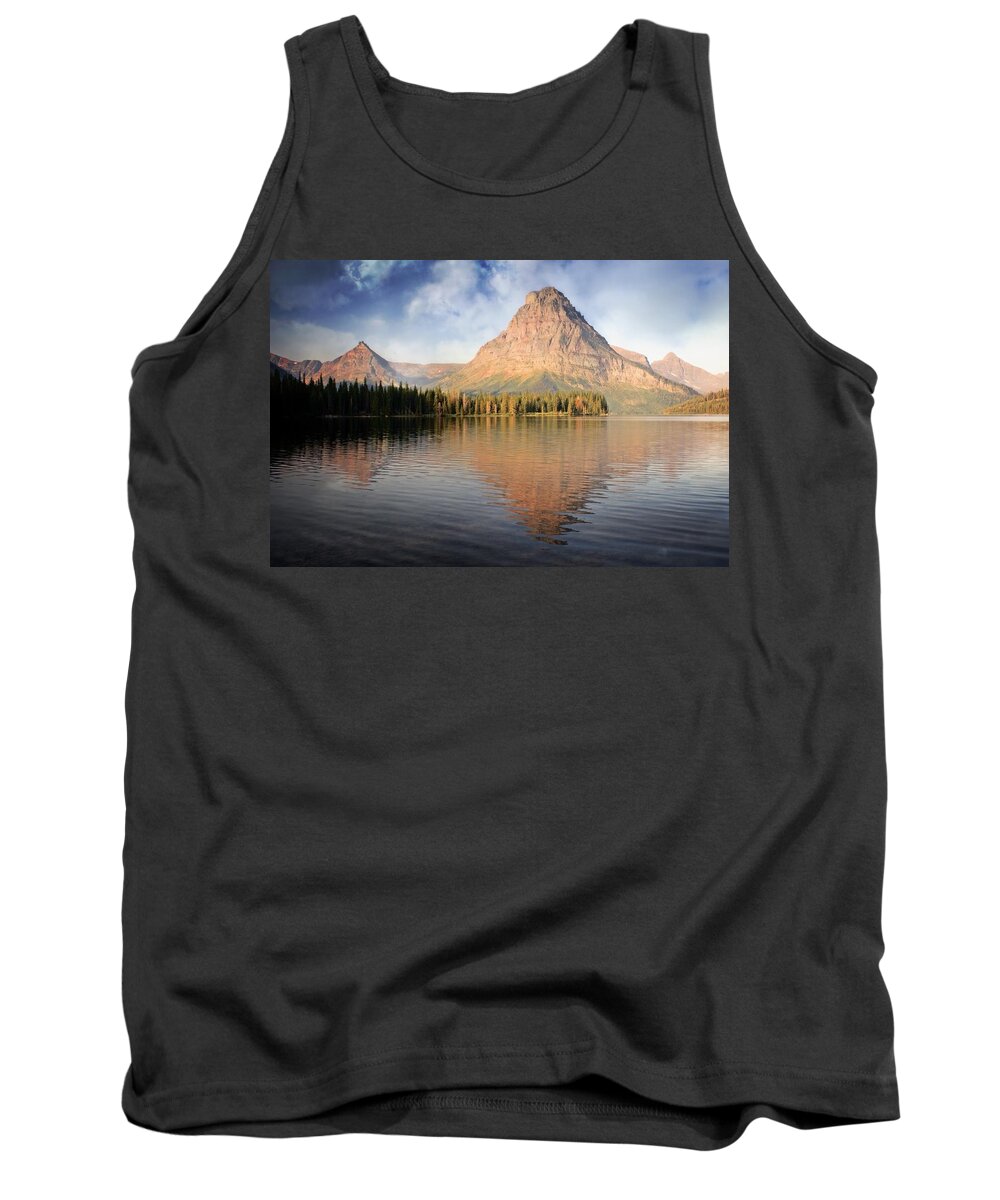 Glacier National Park Tank Top featuring the photograph Two Medicine #3 by Marty Koch