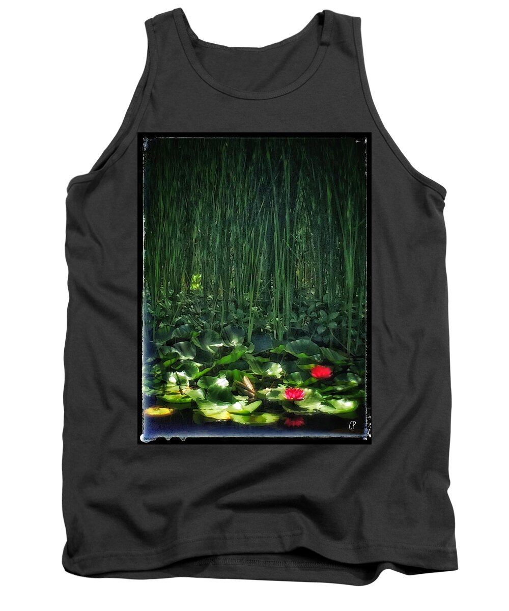 Pond Tank Top featuring the photograph Peace #3 by Christine Paris