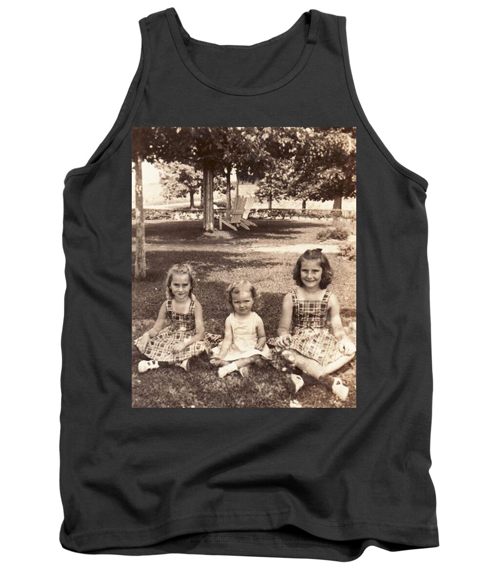 Juadane Tank Top featuring the photograph 3 Sisters by Quwatha Valentine