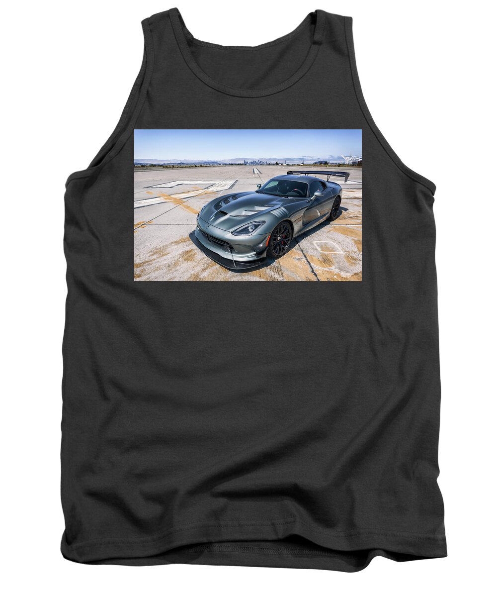 American Tank Top featuring the photograph #Dodge #ACR #Viper #4 by ItzKirb Photography