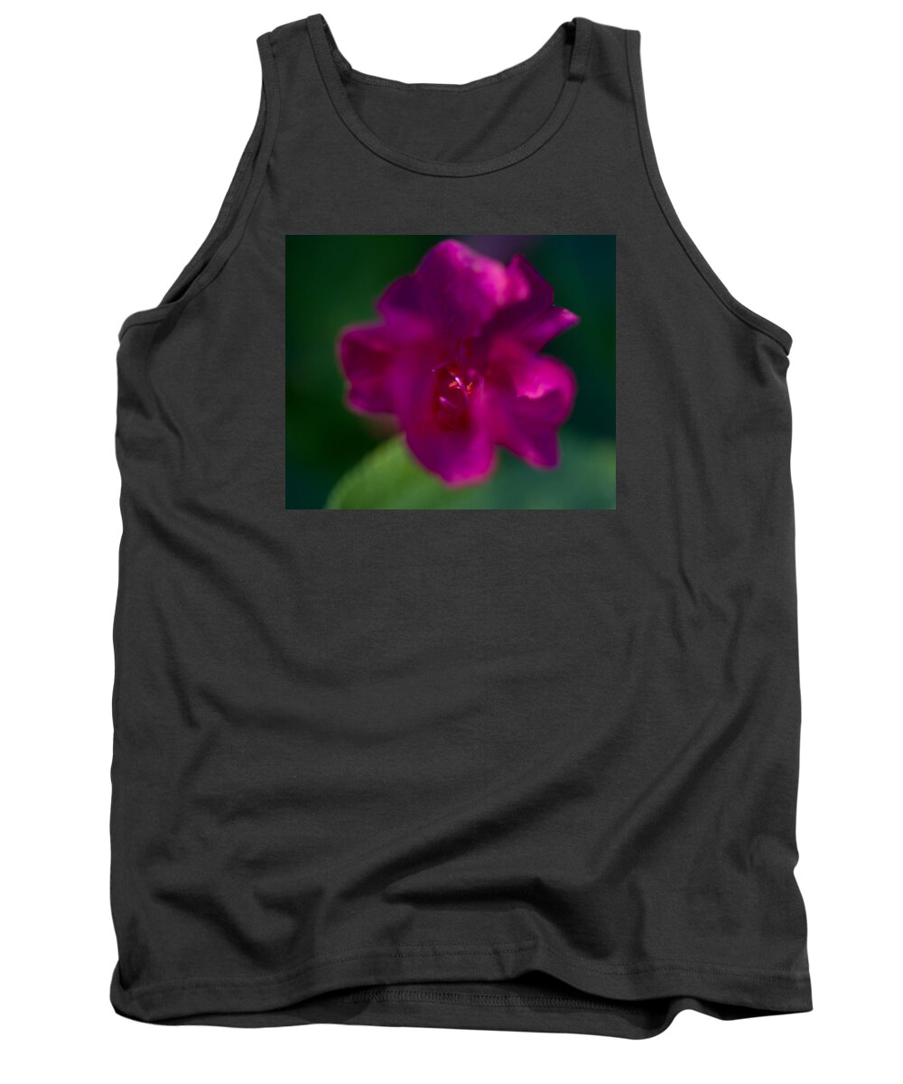 Flower Tank Top featuring the photograph 4 O'clock by Dart Humeston