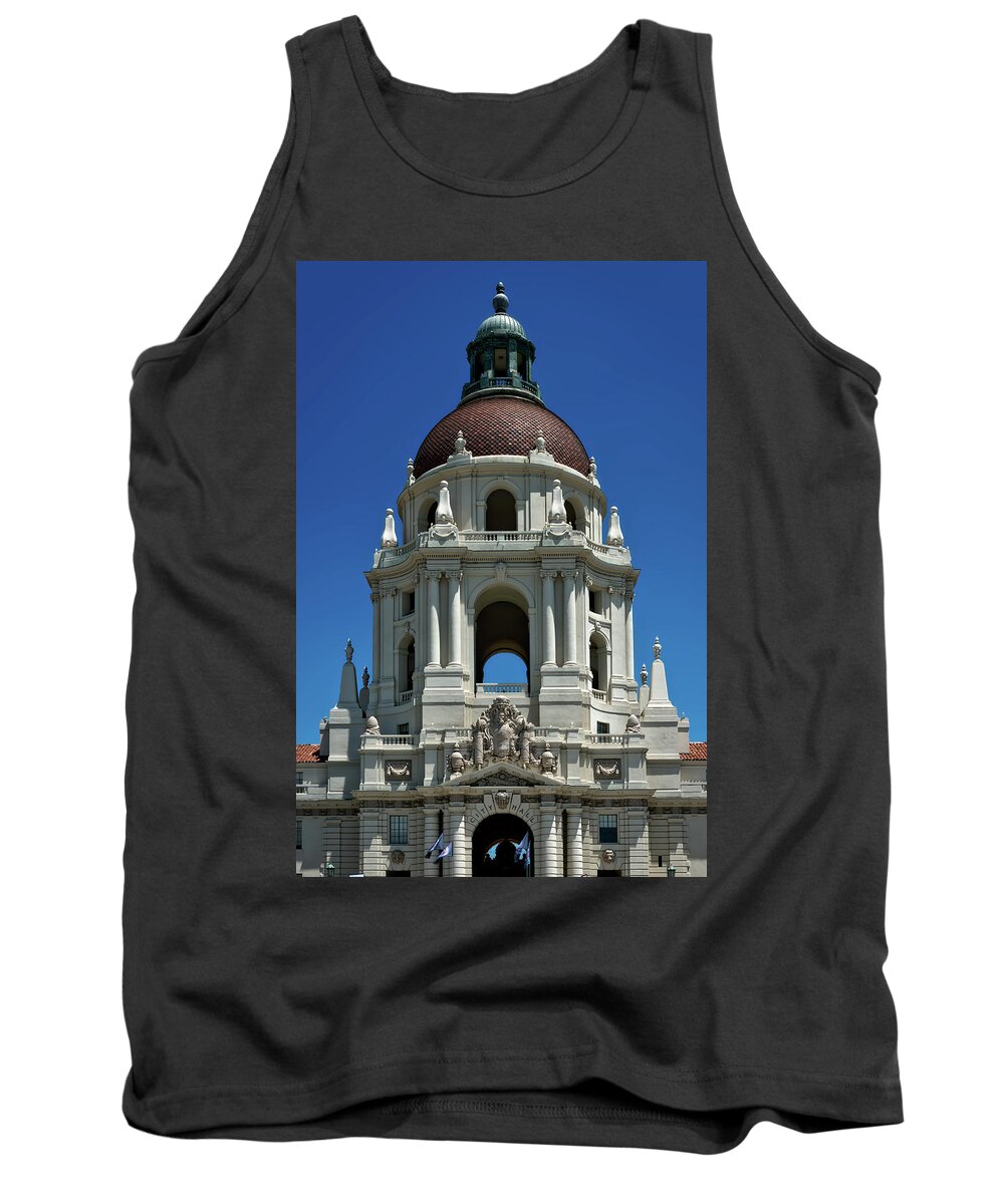Pasadena Tank Top featuring the photograph Pasadena City Hall #5 by Mountain Dreams