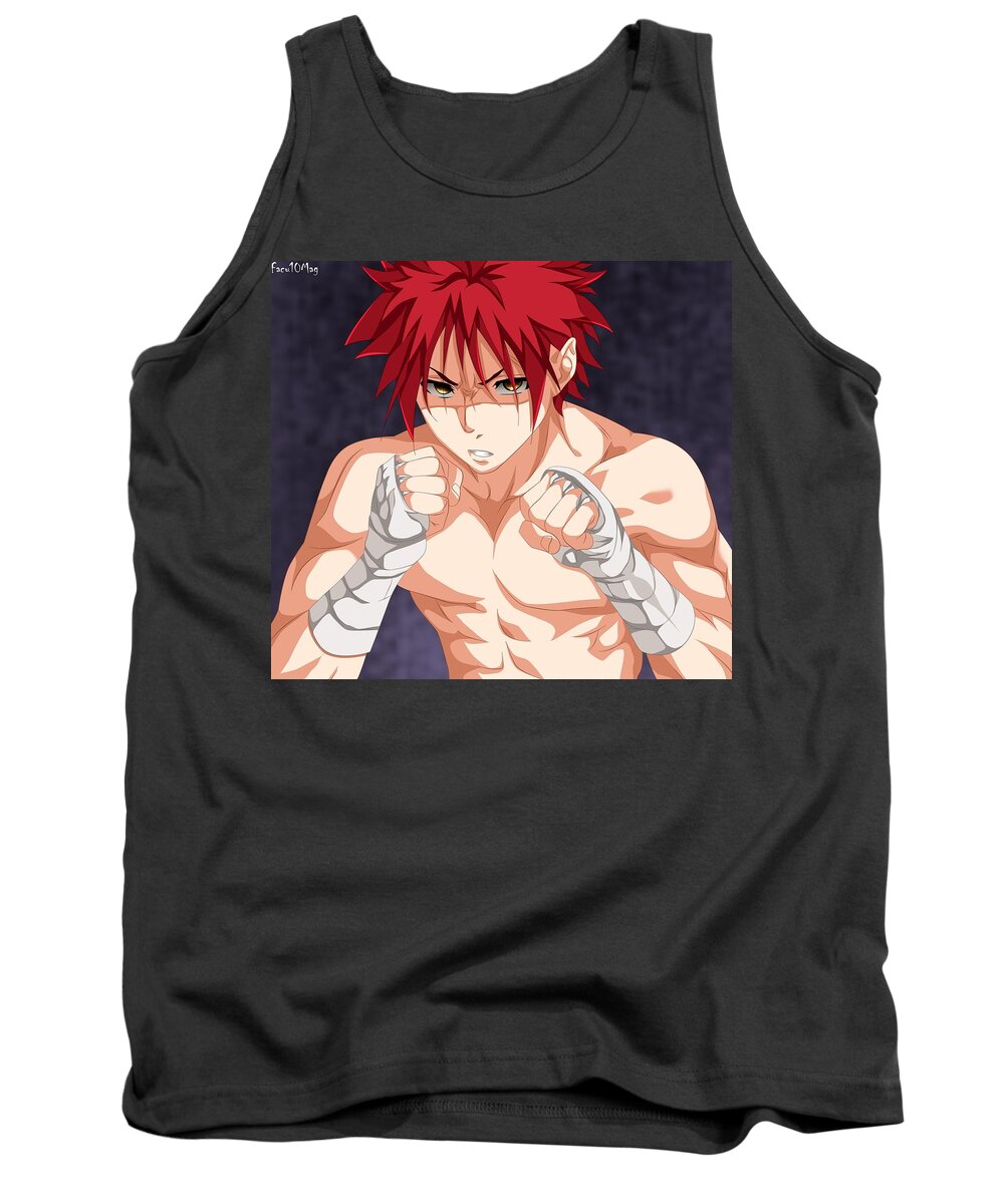 Food Wars Shokugeki No Soma Tank Top featuring the digital art Food Wars Shokugeki no Soma #7 by Super Lovely