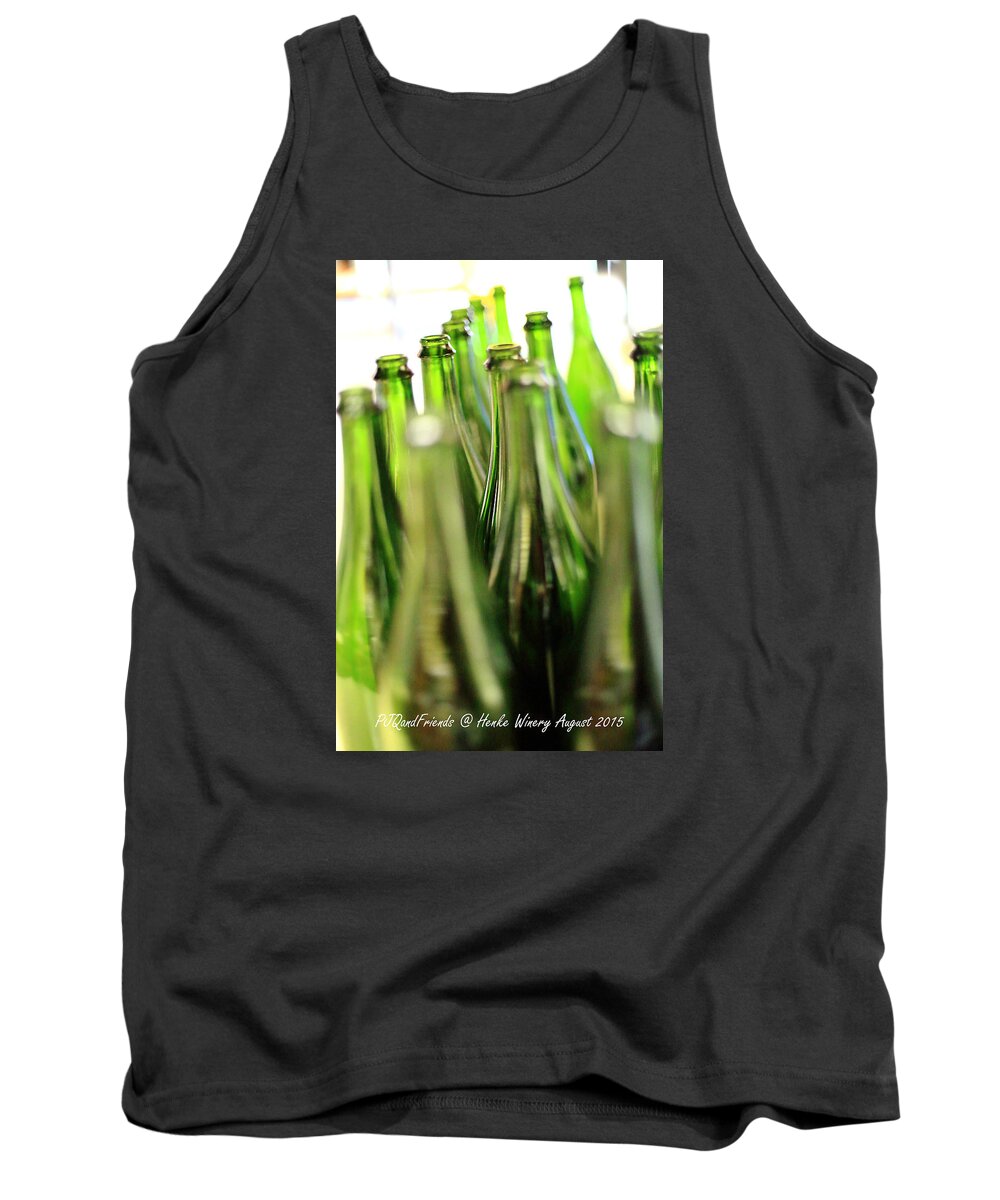 Henke Winery Sparkling Champagne Tank Top featuring the photograph Henke Winery Sparkling Champagne #7 by PJQandFriends Photography