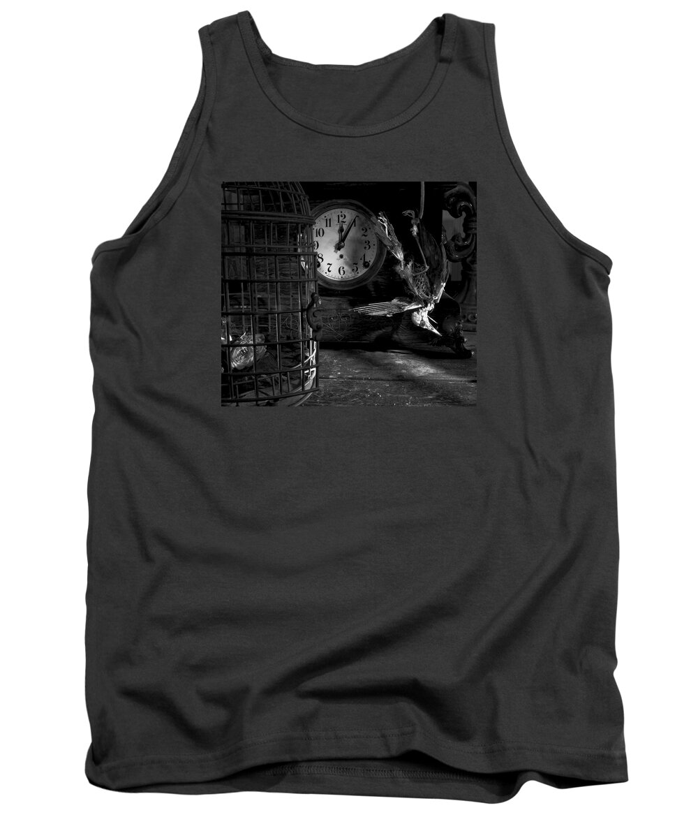 Freedom Comes A Lil Too Late For This One. Tank Top featuring the photograph A little too late by Robert Och