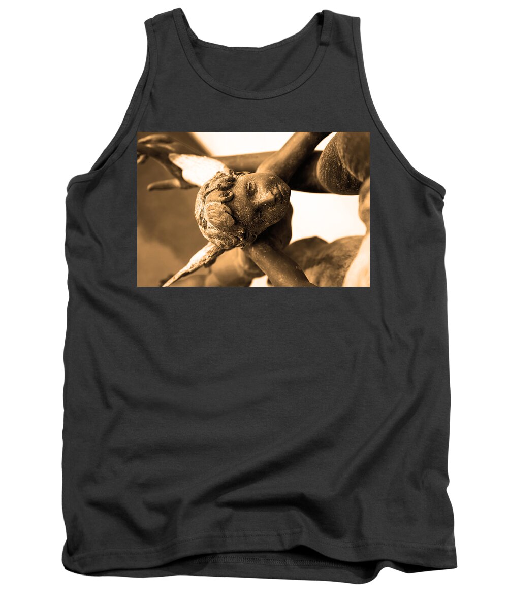 Angel Tank Top featuring the photograph A mother's Angel by Giorgio Tuscani