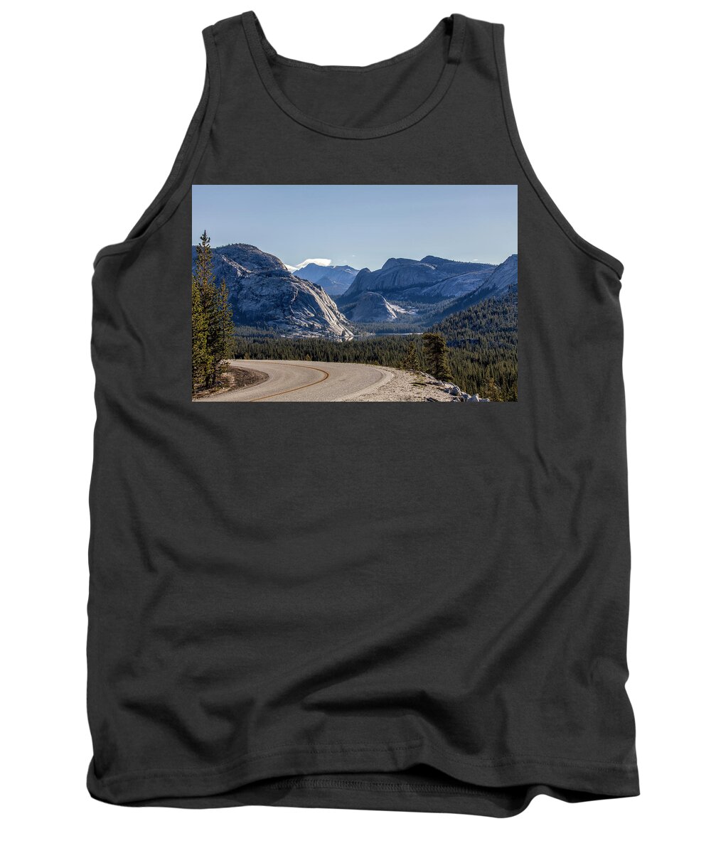 Yosemite Tank Top featuring the photograph A Road To Follow by Everet Regal