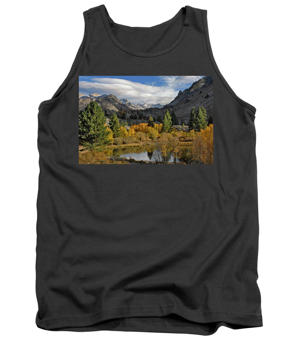 Sierra Mountains Tank Top featuring the photograph A Sierra Mountain View by Dave Mills