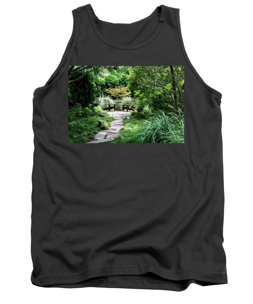 Nature Tank Top featuring the photograph Afternoon Respite by Deborah Klubertanz