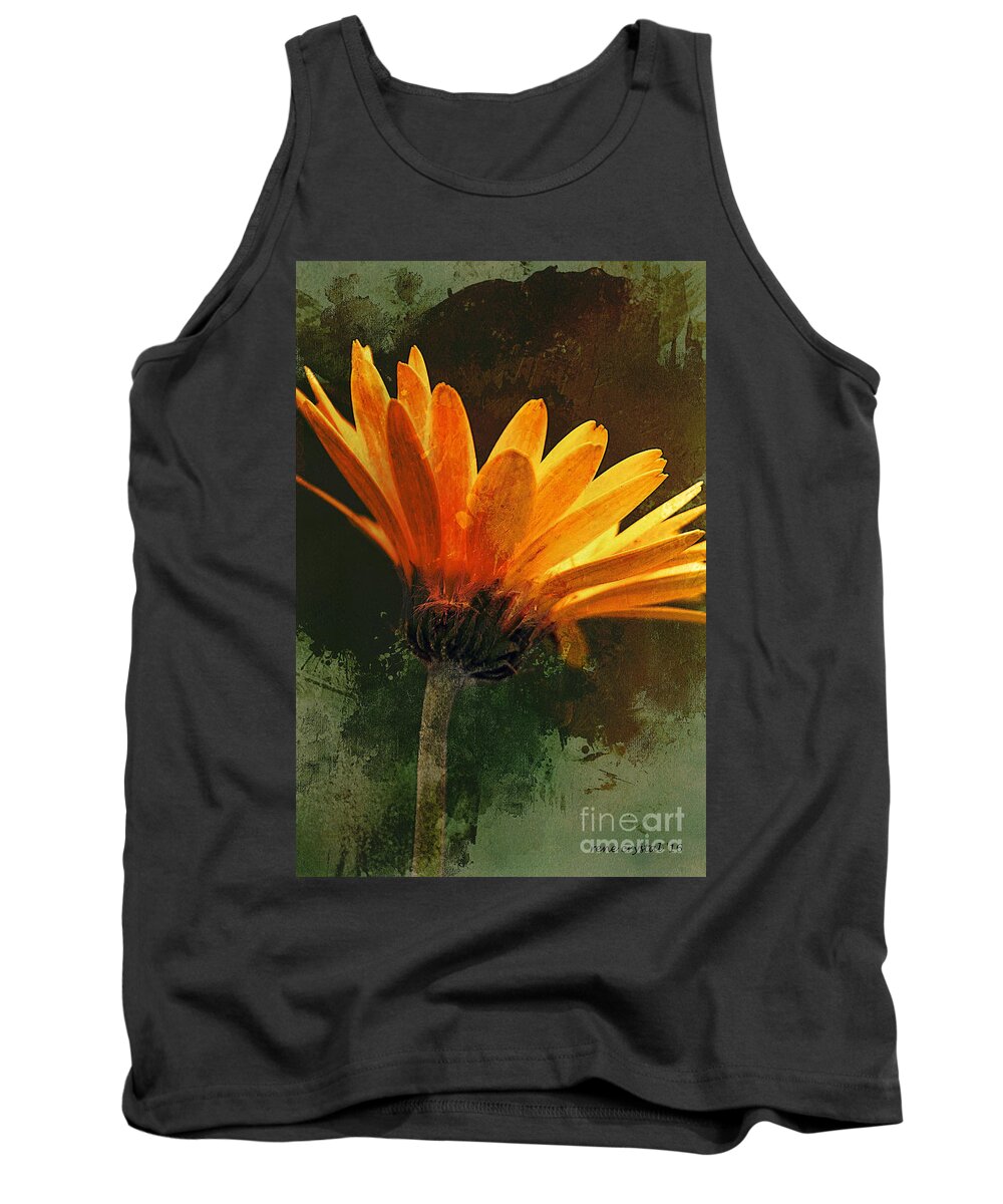 Daisy Tank Top featuring the photograph Age of Aquarius...Let the sunshine in by Rene Crystal
