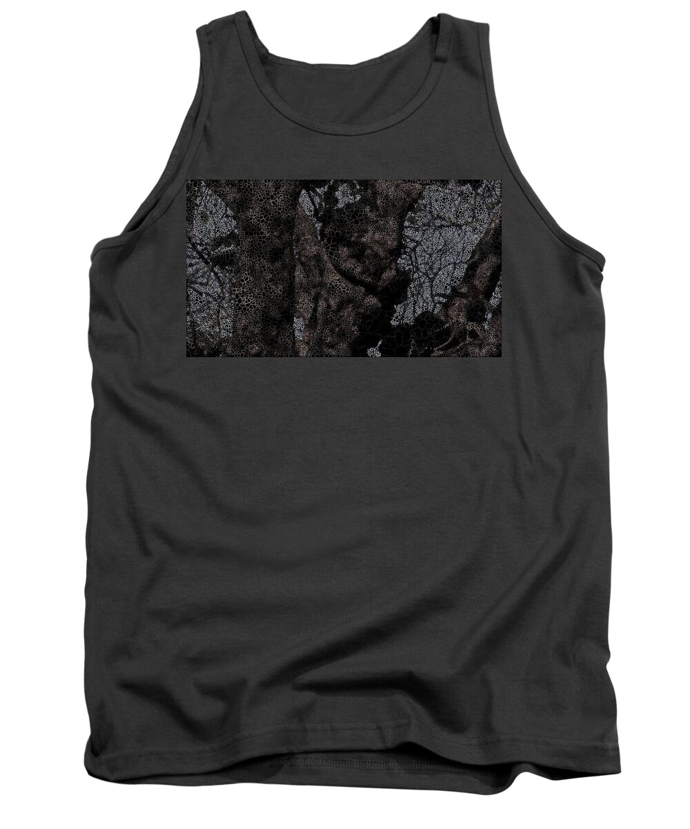 Vorotrans Tank Top featuring the digital art Age by Stephane Poirier
