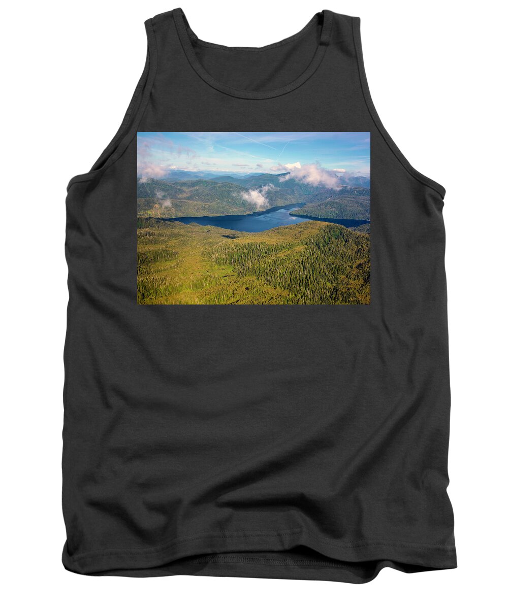 Alaska Tank Top featuring the photograph Alaska Overview by Madeline Ellis