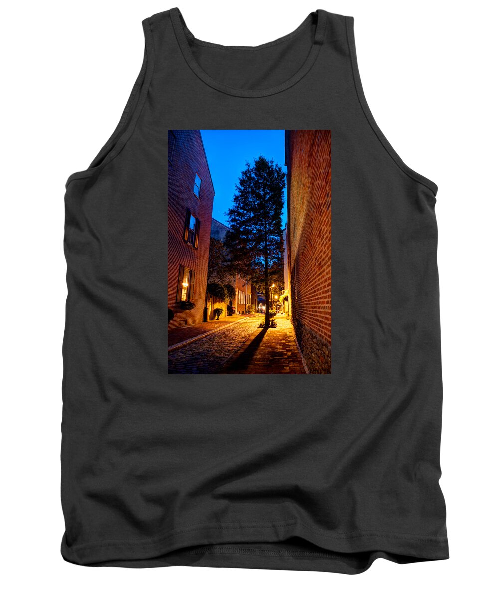 #treyusa Tank Top featuring the photograph Alleyway by Mark Dodd