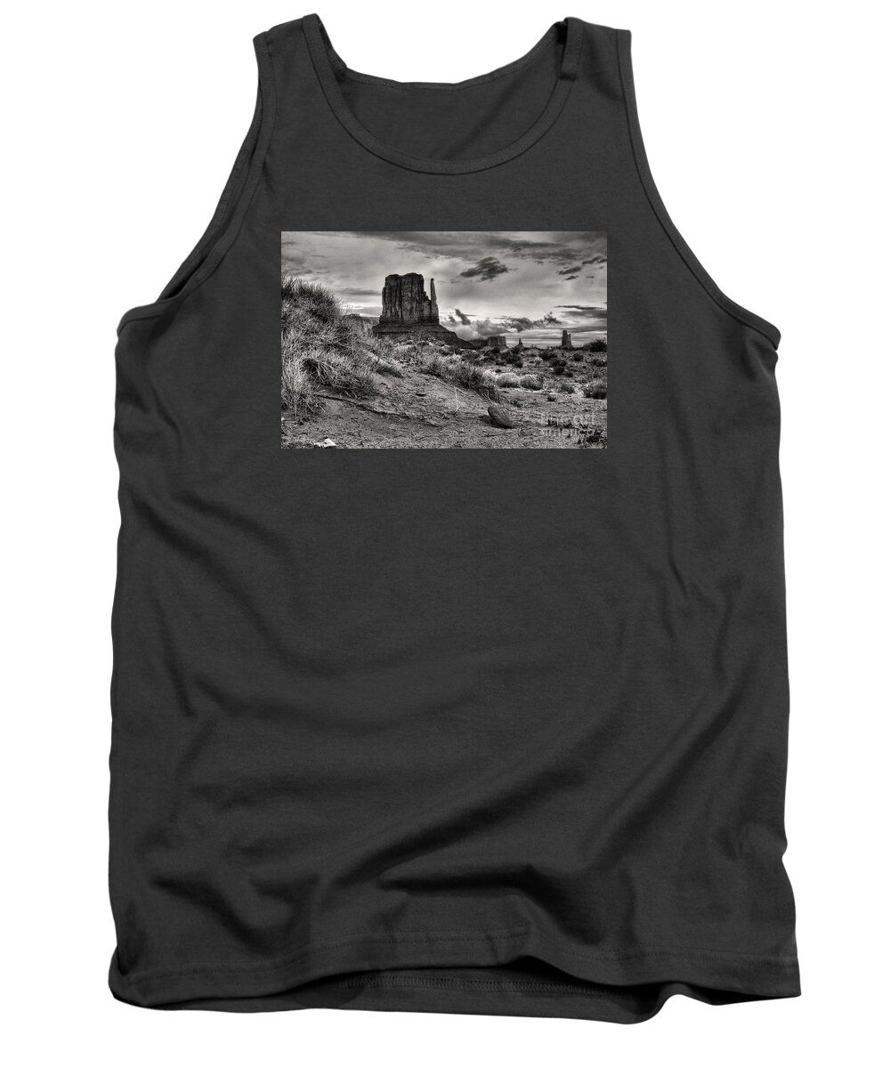 Among The Mittens Tank Top featuring the digital art Among the Mittens by William Fields