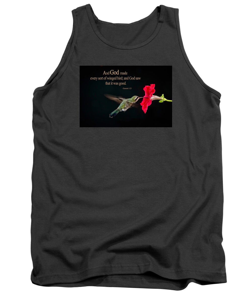 Arizona Tank Top featuring the photograph And It Was Good by James Capo