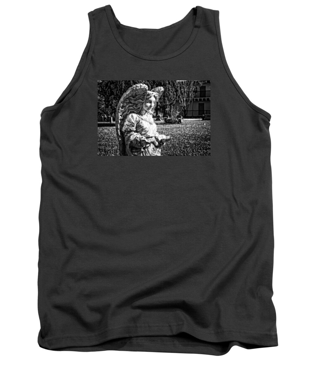 Angel Tank Top featuring the photograph Angel 006 by Michael White