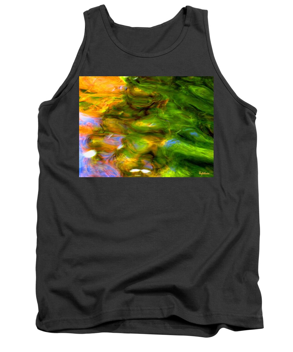 Abstract Tank Top featuring the photograph Angels Are Always Near by Sybil Staples