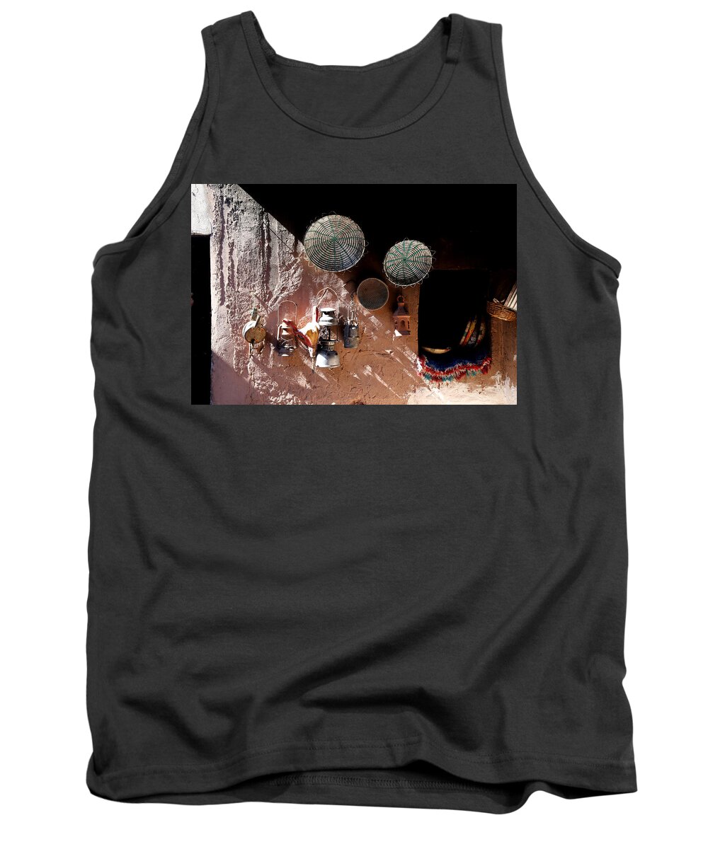 Antique Lanterns Tank Top featuring the photograph Antique Lanterns by Andrew Fare