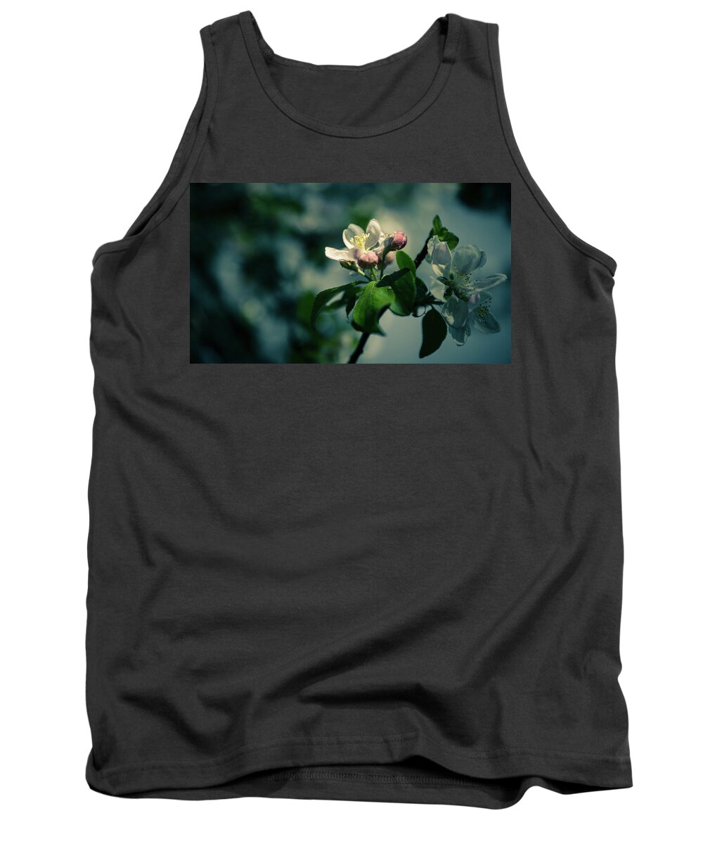 Nature Tank Top featuring the photograph Apple Blossom by Andreas Levi