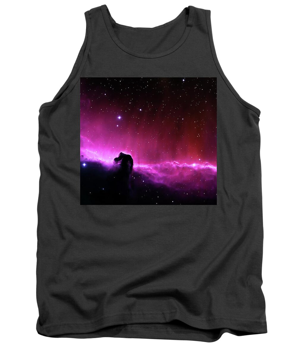 Photography Tank Top featuring the photograph Horsehead Nebula by Leah McPhail