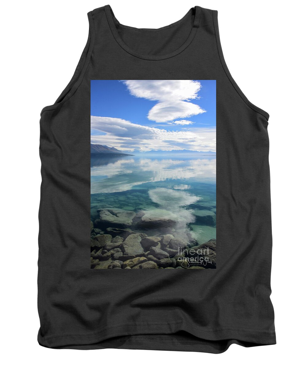 Lake Tank Top featuring the photograph As Above So Below by Joanne West
