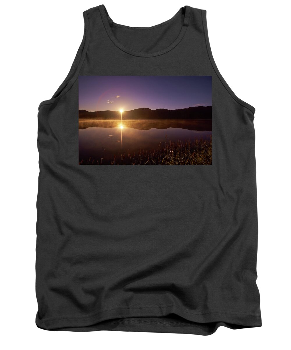 River Tank Top featuring the photograph At The Waters Edge2 by Loni Collins