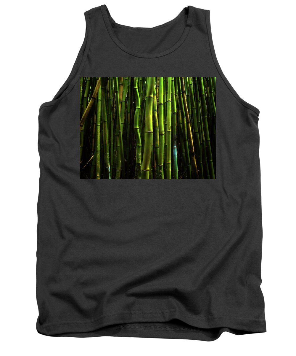 Hawaii Tank Top featuring the photograph Bamboo by Christopher Johnson