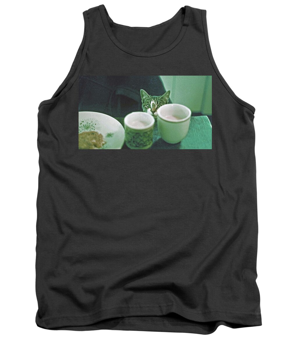  Tank Top featuring the photograph Bandit by Laurie Stewart