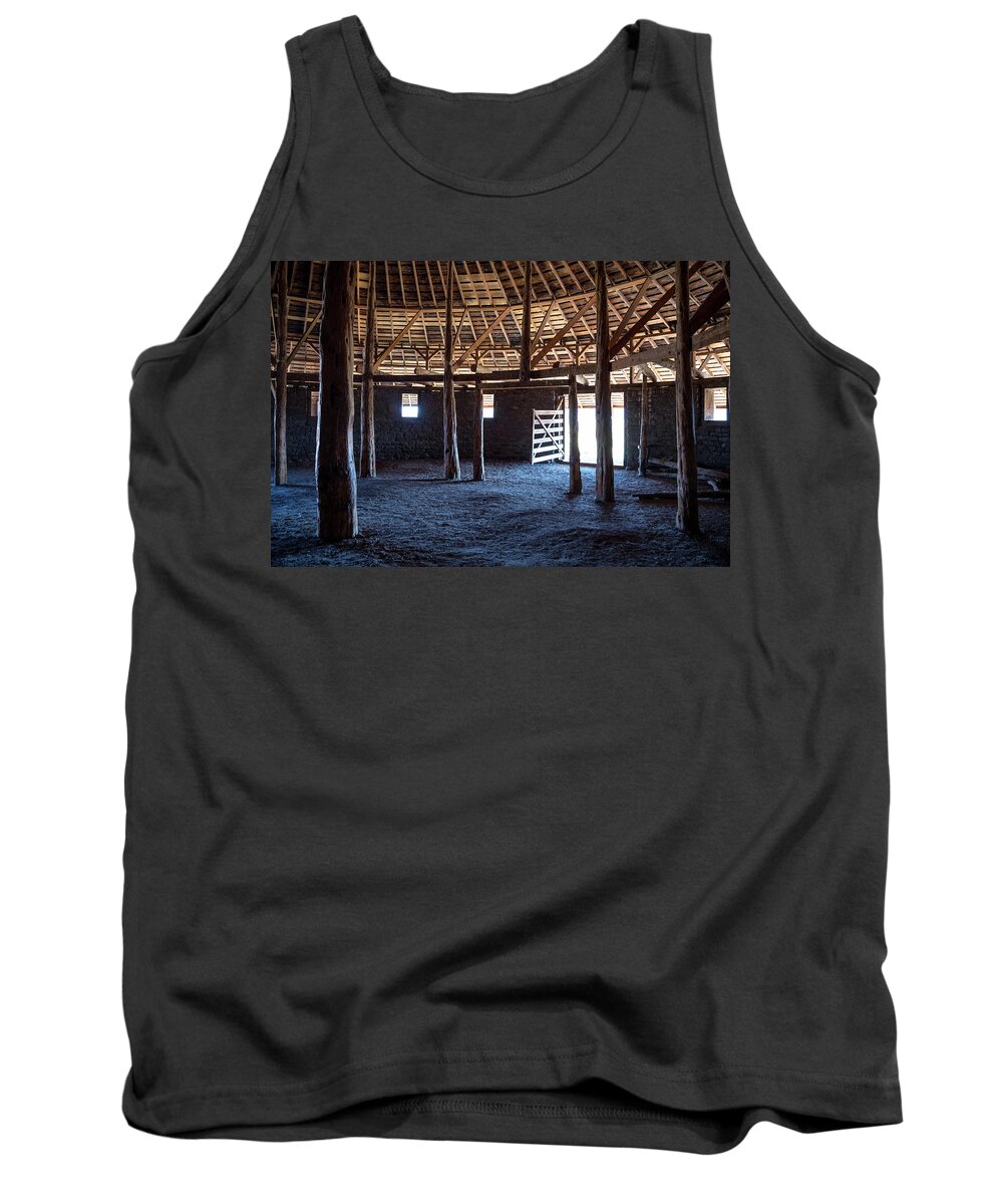 Barns Tank Top featuring the photograph Barn Moments by Steven Clark