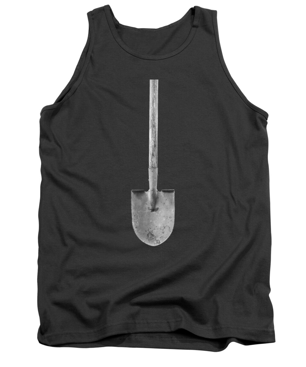 Background Tank Top featuring the photograph Basic Shovel by YoPedro