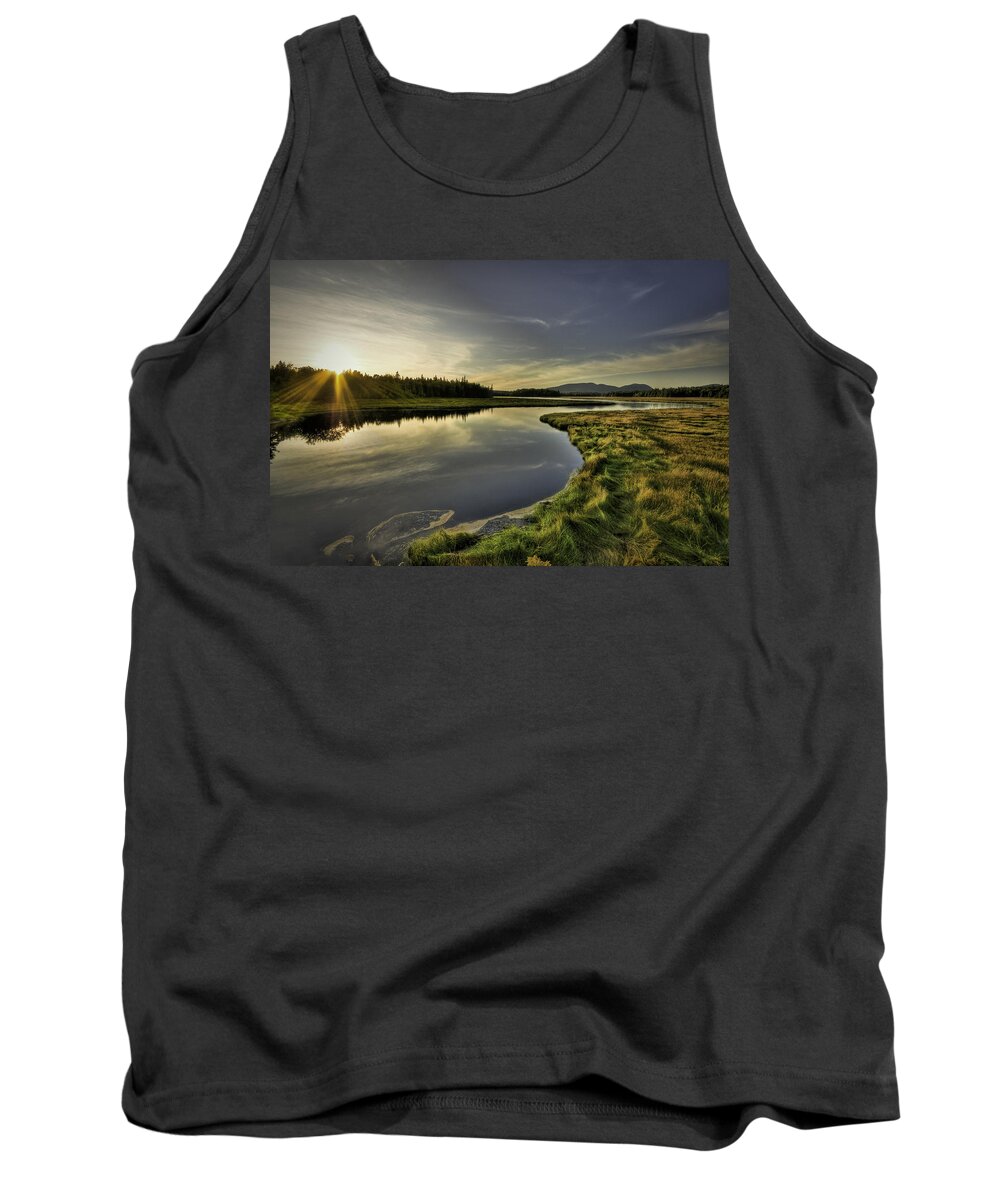 Maine Tank Top featuring the photograph Beauty of Maine by Andreas Freund