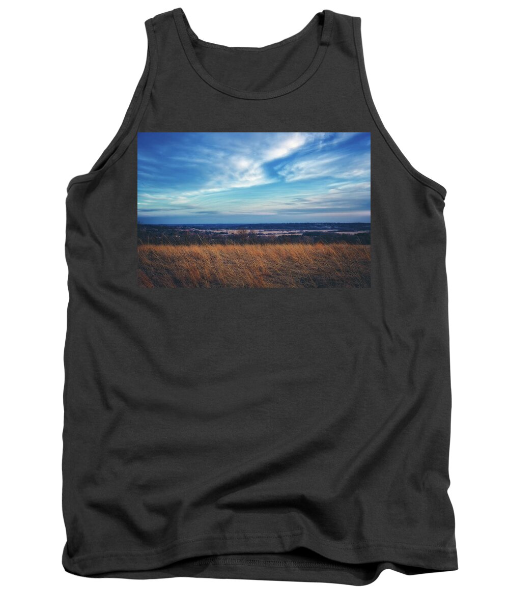 Wisconsin Landscape Tank Top featuring the photograph Before Sunset at Retzer Nature Center - Waukesha by Jennifer Rondinelli Reilly - Fine Art Photography