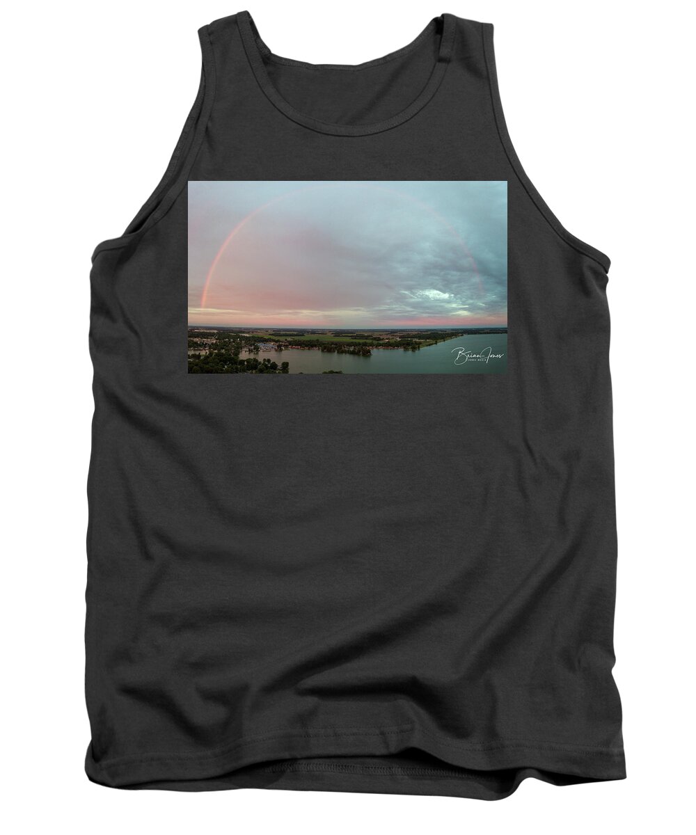  Tank Top featuring the photograph Behind the Surise by Brian Jones